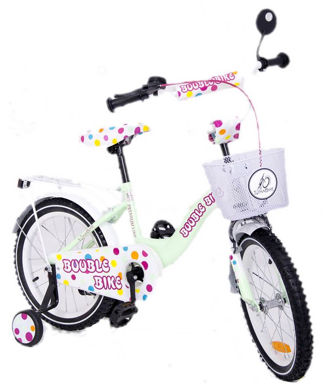 Rower dziecięcy rowerek BMX mietowy 16 cali koła rower rowery dla dziecka chłopca dziewczynki