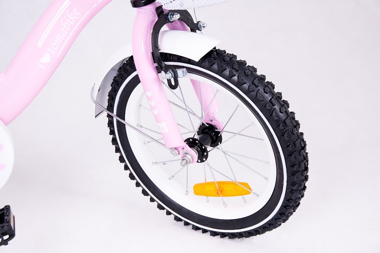 Rower Dziecięcy Rowerek BMX różowy koło