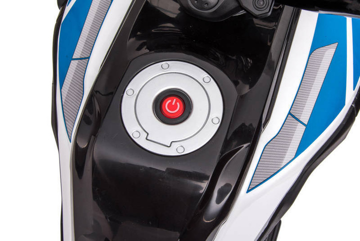 Motocykl na akumulator BMW POLCIJA od 4 lat ciche koła