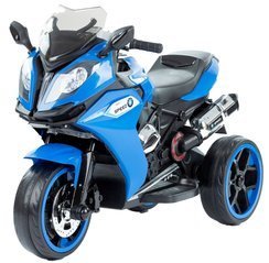 Motor Motorek 3 koła Elektryczny Pojazd Motocykl niebieski