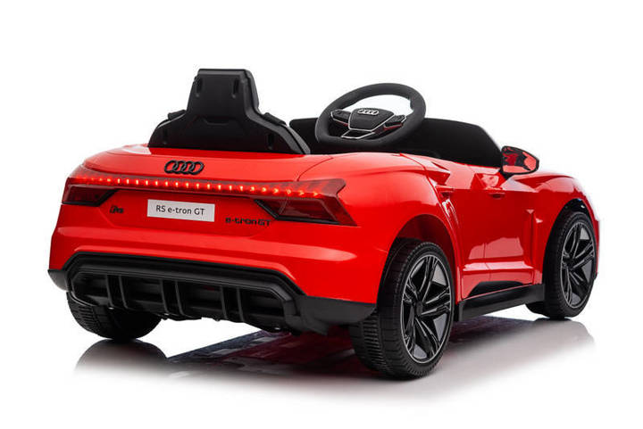 Audi RS E-TRON GT na akumulator dla dziecka Skóra