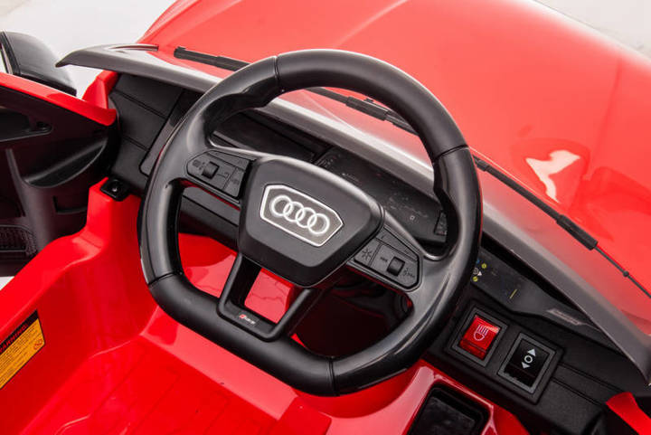 Audi RS6 na akumulator dla dziecka do 20 kg Skóra