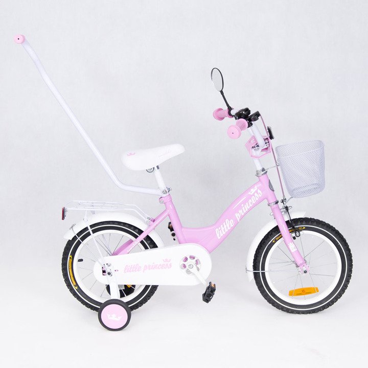 Rower Dziecięcy Rowerek BMX 12 cali Tomabike Little Princess różowy