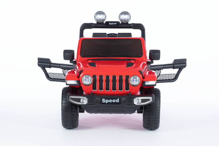 Samochód elektryczny Jeep Czerwony