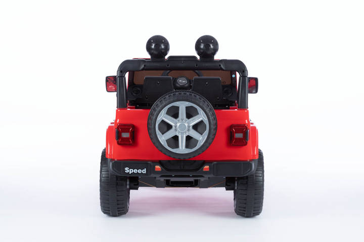 Samochód elektryczny Jeep Czerwony