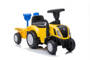 Jeździk traktor z przyczepą New Holland żółty