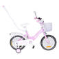 Rower Dziecięcy Rowerek BMX 14 cali Tomabike Little Princess różowy