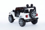 Samochód elektryczny Jeep Biały